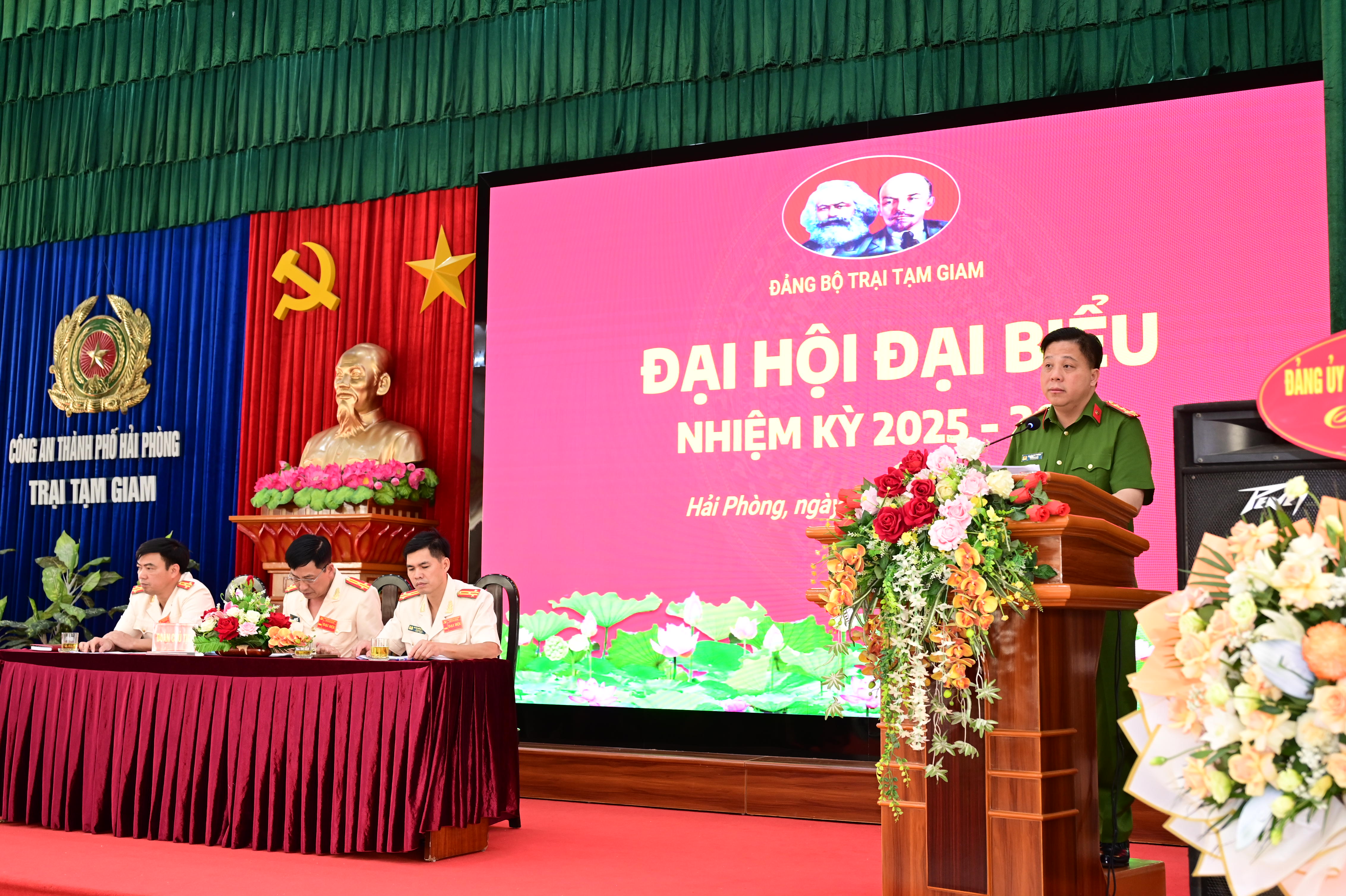 Đảng bộ Trại tạm giam Công an thành phố: Tổ chức Đại hội nhiệm kỳ 2025 – 2030
